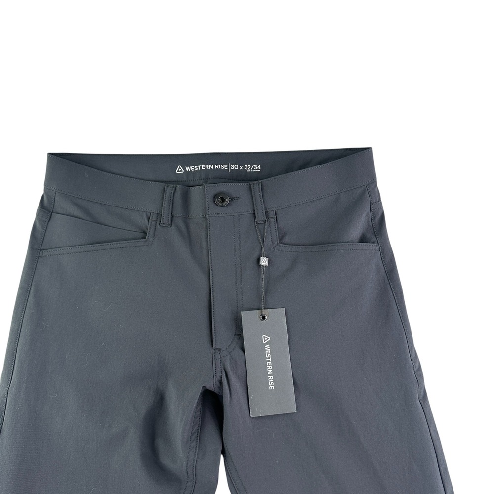 Western Rise Evolution‎ Pant Mens 30x32/34 Gray Lightweight 4 Way Stretch NWT
